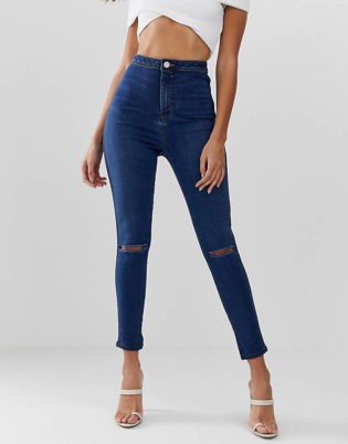 Skinny Jeans spor giyimle kombin 3