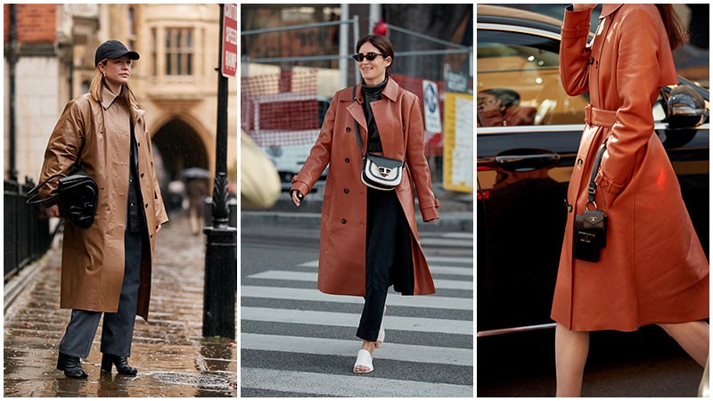 Sonbahar / Kış En İyi Moda Trendleri Deri Mont